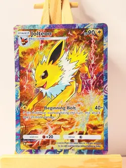 Jolteon - Eevee Grove - Pokemon Pocket FANMADE Full Alt Art HOLO - Image 1