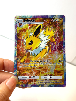 Jolteon - Eevee Grove - Pokemon Pocket FANMADE Full Alt Art HOLO - Image 2