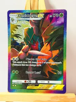 Decidueye ex - Celestial Guardians - Pokemon Pocket FANMADE Full Alt Art HOLO - Image 1