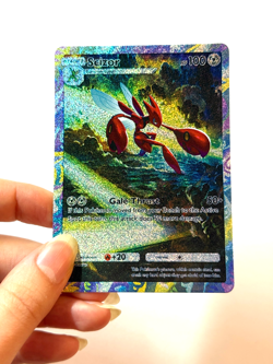 Scizor - Wisdom of Sea and Sky - Pokemon Pocket FANMADE Full Alt Art HOLO - Image 1