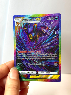 Umbreon ex - Wisdom of Sea and Sky - Pokemon Pocket FANMADE Full Alt Art HOLO - Image 2