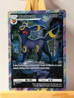 Umbreon - Eevee Grove - Pokemon Pocket FANMADE Full Alt Art HOLO - Image 1