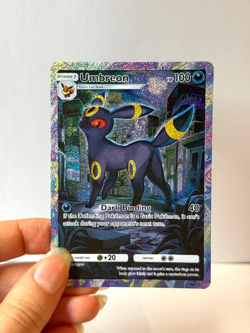 Umbreon - Eevee Grove - Pokemon Pocket FANMADE Full Alt Art HOLO - Image 2