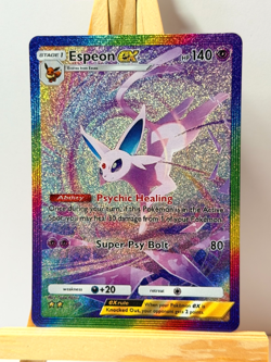 Espeon ex - Wisdom of Sea and Sky - Pokemon Pocket FANMADE Full Alt Art HOLO - Image 1