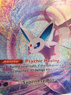 Espeon ex - Wisdom of Sea and Sky - Pokemon Pocket FANMADE Full Alt Art HOLO - Image 2