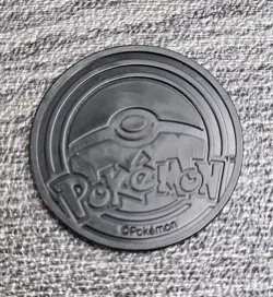 Pokemon TCG Flipping Coin Mewtwo Purple Mirror Official - Image 2