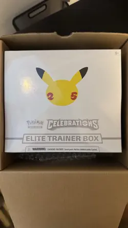Pokemon Celebrations 25th Anniversary Elite Trainer Box ETB Factory Sealed - Image 1