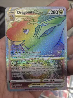 Dragonite VSTAR (Secret) Secret Rare Pokemon GO 081/078 Pokemon TCG - Image 1