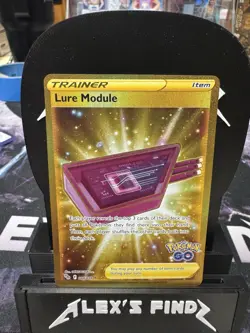 Lure Module 088/078 Secret Golden Rare Pokemon GO Set Pokemon TCG NM - Image 1