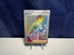 Pokemon Go Holo Trainer Candela Secret Rare Rainbow 083/078 Near Mint Condition - Image 1