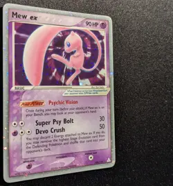 Pokemon EX HOLON PHANTOMS - #100/110 Mew ex - Ultra Rare Holo - ENG - SWIRL - LP - Image 5