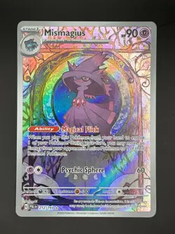 Pokemon TCG Paldea Evolved Mismagius Illustration Rare 212/193 - Image 1