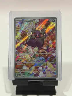Morpeko 206/182 Illustration Rare NM English Pokemon Paradox Rift - Image 1