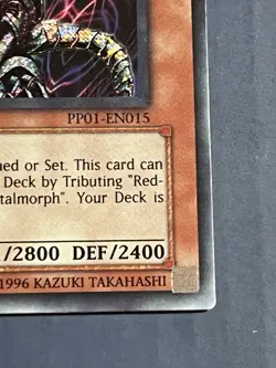 Yugioh Red-Eyes Black Metal Dragon PP01-EN015 Secret Rare Unlimited LP - Image 5