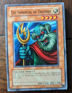 The Immortal Of Thunder MRD-099 Yu-Gi-Oh! Card Unlimited Light Play - Image 1