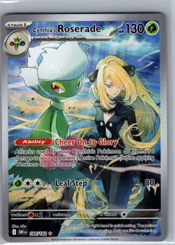 Cynthia's Roserade 184/182 SV10: Destined Rivals - Pokemon Card - NM - Image 1