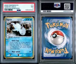 Pokemon 2006 EX Dragon Frontiers Togetic #11/101 Holo Card PSA 7 - Image 4