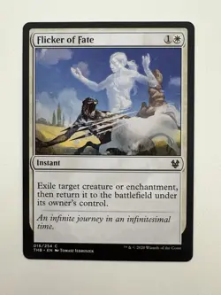 Flicker of Fate MTG Magic the Gathering Card NM Near Mint THB - Image 1