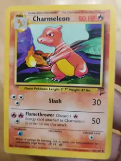 Charmeleon 35/130 Uncommon Base Set 2 Pokemon Card Mp - Image 1