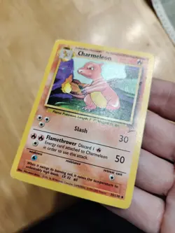 Charmeleon 35/130 Uncommon Base Set 2 Pokemon Card Mp - Image 4