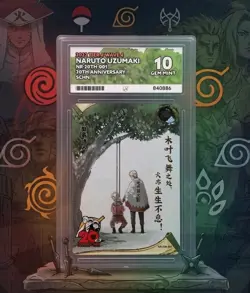 Naruto Uzumaki NR-20TH-001 Promo Card 20TH ANNIVERSARY Naruto Kayou ACE 10 - Image 1