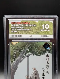 Naruto Uzumaki NR-20TH-001 Promo Card 20TH ANNIVERSARY Naruto Kayou ACE 10 - Image 3