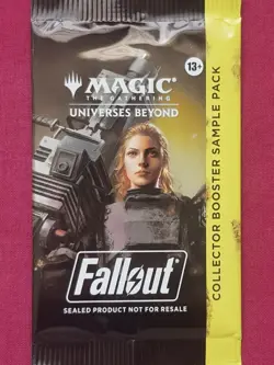 Magic The Gathering FALLOUT COLLECTOR BOOSTER SAMPLE PACK new sealed MTG - Image 1