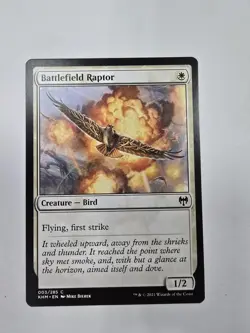 Battlefield Raptor Kaldheim Regular Nm Magic The Gathering - Image 1