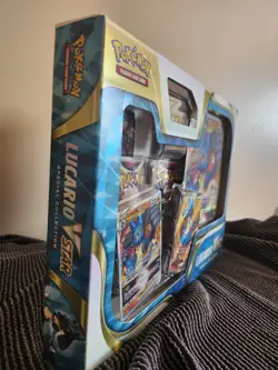 Pokemon TCG Lucario VSTAR Premium Factory Sealed Collection Box. - Image 3