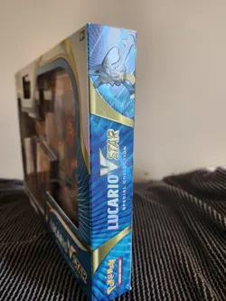 Pokemon TCG Lucario VSTAR Premium Factory Sealed Collection Box. - Image 4