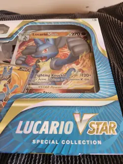 Pokemon TCG Lucario VSTAR Premium Factory Sealed Collection Box. - Image 5