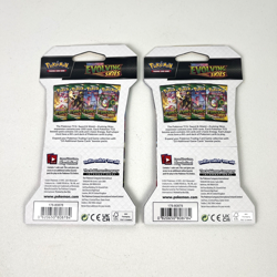 Pokemon Evolving Skies New Sealed Sleeved Blister Booster x2 Packs - Image 4