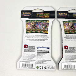 Pokemon Evolving Skies New Sealed Sleeved Blister Booster x2 Packs - Image 5