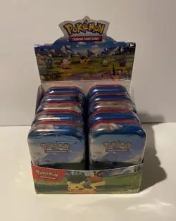 Pokemon TCG Ascended Heroes Mini Tin DISPLAY Sealed 10x SEALED - Image 1