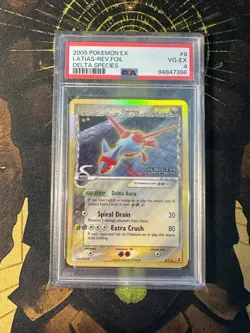 Pokemon Latias 8/113 Delta Species Reverse Holo PSA 4 - Image 1