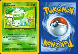 BULBASAUR 67/130 COMMON BASE SET 2 POKEMON MP - Image 3