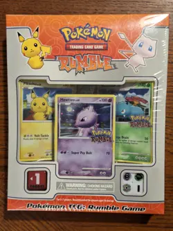 2009 Pokemon Rumble *WITH MEWTWO SWIRL* Sealed in Excellent Condition - Image 1
