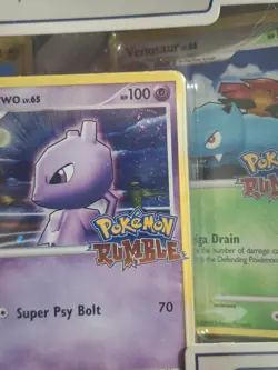 2009 Pokemon Rumble *WITH MEWTWO SWIRL* Sealed in Excellent Condition - Image 2