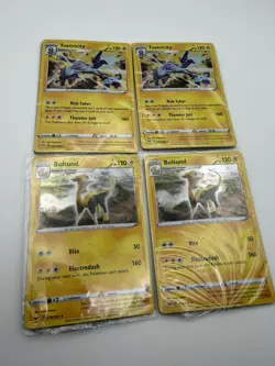 SEALED 2x Boltund 076/202 & Toxtricity 063/189 Pokemon TCG Cosmos Holo Rares - Image 4