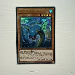 YUGIOH Ultra Rare Ocean Dragon Lord - Kairyu-Shin LED9-EN017 1st Edition - Image 1