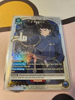 Union Arena TCG - Roy Mustang (054) (R*) - UE09BT: FULLMETAL ALCHEMIST Alt Art - Image 1