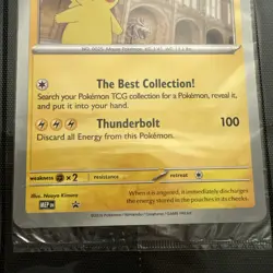 Pokemon x Natural History Museum Promo - Pikachu At The Museum JUMBO card - GSP - Image 3