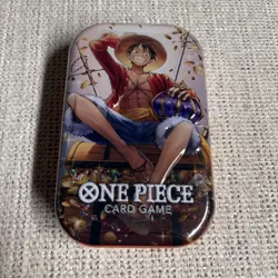 One Piece Tin Pack Set Vol. 2 Monkey.D.Luffy OP-13 2 Booster Promo Card Luffy - Image 2
