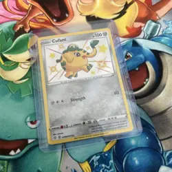 Cufant Baby Shiny SV090/SV122 Shining Fates Pokemon Card - Image 1
