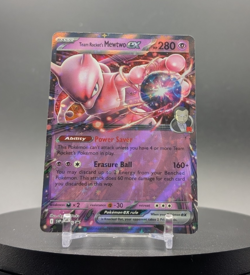 Pokemon Card Team Rockets Mewtwo Ex SVP 216 Destined Rivals Black Star Promo NM - Image 1