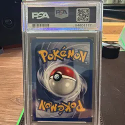 1999 Pokemon Base Set Shadowless Mewtwo Holo Card #10/102 PSA-7 Graded - Image 2