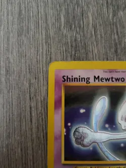 Shining Mewtwo Secret Rare Holo Pokemon Card 109/105 Neo Destiny 2002 WOTC - Image 4