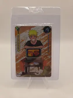 Naruto Uzumaki NRSA-PR-003 PSA Magazine Exclusive SEALED Promo Card Mint - Image 1