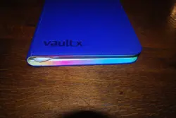 1st Edition SV4 Vaultx - 9 Pocket Zipped Binder Blue , 360 Cards Used Near Mint - Image 3