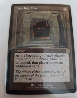 MTG, Howling Mine-The Brothers' War: Retro Frame Artifacts Regular NM - Image 1